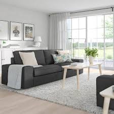I picpicked up at a kitchener store and put everything together ( waited 2 weeks for it) i am very disappointed.one of the back cushion is flat spiff up your living room with very little effort or expense, using ideas borrowed from covetable ones. Kivik Sofa Hillared Anthracite Ikea