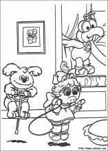 Muppet babies coloring and activity books. Muppet Babies Coloring Pages On Coloring Book Info Disney Coloring Pages Baby Coloring Pages Moon Coloring Pages