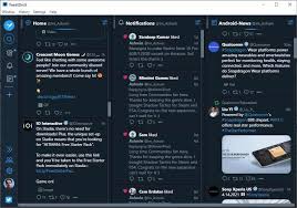 This is the normal tweet stream that you see on twitter.com or the twitter app. Atomic Tweetdeck Is An Interesting Tweetdeck Client For Windows Ghacks Tech News