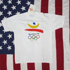 Por el éxito deportivo cosechado por la delegación española, nunca ha sumado tantas medallas, pero también. Material Vintage Anos 90 Olimpiadas De Barcelona Camiseta Etsy Camisetas Grandes Barcelona Camisetas
