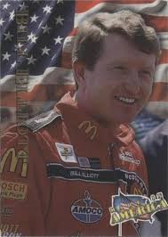 1996 Maxx Made in America #BR3 Bill Elliott Blue Ribbon