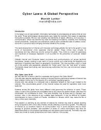 Cyber law versus conventional law. Pdf Cyber Laws A Global Perspective Sawitri Myelin Academia Edu