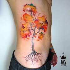watercolor tree watercolor tattoo tree tree tattoo forearm tattoo artists