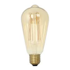 calex led e27 4w rustiek 15 5 cm lang filament lichtbron hanglamp wand lantaarn led
