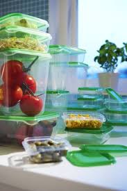 Pruta Food Container Set Of 17 Clear Green Ikea Food Containers Food Ikea