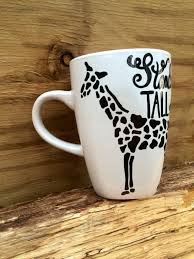 Shop for the best giraffe novelty gifts at giraffe things, choose from a huge selection of giraffe novelty gifts available now. Stand Tall Love Giraffe Mug Hand Painted Ceramic Coffee Mug Giraffe Mug Mugs Giraffe