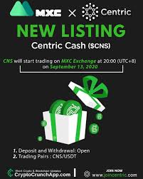 For example, if you prefer to store your crypto in a hard exterior wallet but you still want to. Centricfoundation Mxc Crypto Exchange Will List Centric Cash Cns One More Crypto Exchange Has Announced That It Wi Cryptocurrency Cryptocurrency News Cns