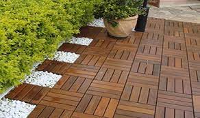 Porcelain floor and wall tile offers the look of a hardwood floor with the durability of a tile. Exterior Design With Outdoor Plastic Blister Wood Flooring Tile Wood Deck Tiles