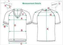 Tech Pack Template Mans V Neck Half Sleeve Raglan T Shirt Standard Tech Pack Half Sleeves Polo Shirt Design