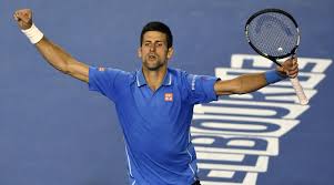 Novak djokovic celebrates after winning his ninth australian open title. Novak Djokovic In Five Sets For Five Finals Sports News The Indian Express
