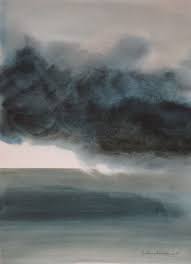 le gout du ciel muriel buthier chartrain peindre des nuages plage aquarelle paysage aquarelle