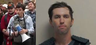 Charlie Kirk debates hostile leftist, Stone Lambert. It's unsettling that  the original video was titled "Charlie Kirk Faces the Final Boss of College  Leftists". Took place this past April in Ohio. (Update)