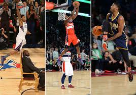 Paul george of the indiana pacers threw down a dunk reminiscent of vince carter's famous dunk from the 2000 nba dunk contest. Grading The 2014 Slam Dunk Contest Sports Illustrated
