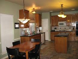 Pin By Julie Davis On Forest Ave House Honey Oak Cabinets Kitchen Colors Design My Kitchen