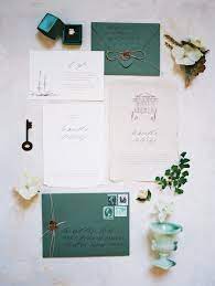 Custom Wedding Stationery Designer Emerald And Jade Opulence Editorial Custom Wedding Stationery Wedding Stationery Wedding Stationery Design