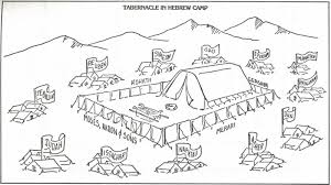 Fun for kids to print and color. Tabernacle Coloring Pages