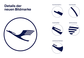 New Logo Identity And Livery For Lufthansa Done In House With Martin Et Karczinski Identity Logo Visual Identity System Typo Logo