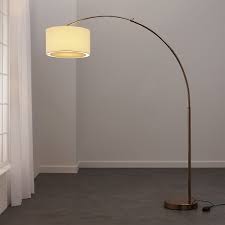 Big Dipper Arc Brass Floor Lamp Reviews Cb2 Brass Floor Lamp Arc Floor Lamps Nickel Floor Lamp