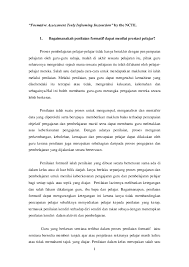 Spm adalah peperiksaan yang dianjurkan oleh lembaga peperiksaan malaysia di mana usia purata pelajar yang menduduki peperiksaan ini adalah 17 tahun iaitu ketika di tingkatan 5. Doc Formative Assessment Truly Informing Instruction By The Ncte Elly Adin Academia Edu
