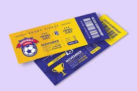 You can also check out which designs i have available. Sport Ticket Template Vol 2 Graphic By Freshcare Creative Fabrica