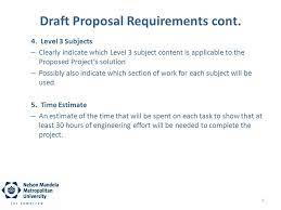 Identify the client's key business need (s) a strong proposal letter starts on a topic the potential client is already thinking about: The Draft And Formal Project Proposal Ppt Download