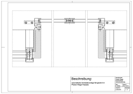 Schiebetüren sind universell einsetzbar, platzsparend und elegant. A 04 0010 Automatische Schiebeturanlage Feingerahmt In Pfosten Riegel Fassade Pfosten Riegel Fassade Fassade Grundriss