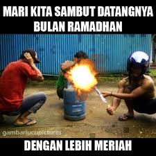 Gambar Ramadan Lucu