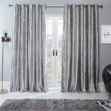 Living velvet top curtain 228 x 228 red : Sienna Crushed Velvet Pair Of Fully Lined Ring Top Eyelet Curtains Silver Grey Ebay