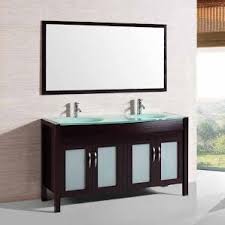 The clean, modern lines allow this set to blend in with any contemporary décor. 60 Inch Kokols Bathroom Vanities You Ll Love In 2021 Wayfair