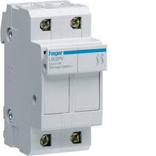 Coupe Circuit 2p 1000v Dc L38 2 Modules Hager Ref L502pv Interrupteurs Interrupteur Sectionneur Interrupteurs Porte Fusibles Interrupteurs Porte Fusible Combines Bipolaire Appareillage Modulaire