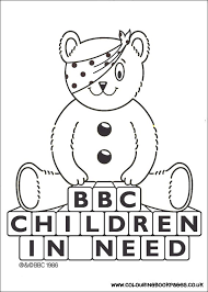6 Awesome Children In Need Colouring Pages For Girls All The Colouring Pages Are Awesome Printable Books For Children In Need Bear Coloring Pages Bear Crafts