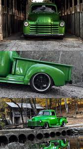 Image result for Chrome Green 1949 Truck