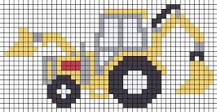 Embroidery & cross stitch patterns. Bulldozer X Stitch Cross Stitch For Kids Cross Stitch Baby Cross Stitch Patterns