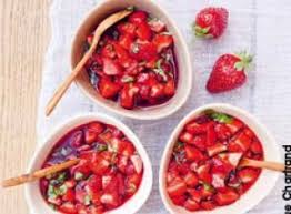 Recette Soupe De Fraises Au Jus De Grenade Recettes De Cuisine Soupe De Fraises Recette