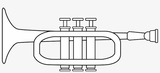 Just click to print out your copy of this trumpet notes coloring coloring page. Trumpet Coloring Page Trumpet Coloring Pages Png Image Transparent Png Free Download On Seekpng