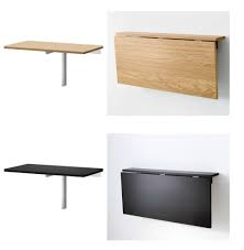 Wall Mounted Drop Leaf Table White Mesas Para Laptop Escritorio Plegable Pared Ideas De Decoracion De Dormitorio