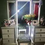 Bedroom king sets for your master bedroom, bedroom queen sets for your guest rooms, kids bedroom furniture sets for those big kid rooms…find all these bedroom ideas and more for everyone right here. Diva Vanity Dresser Mirror Set 8808 Vanity Samuel Lawrence Afw Com