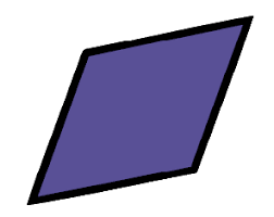 Another name is equilateral quadrilateral, since equilateral means that all of its sides are equal in length. Rhombus Shape Scribblenauts Wiki Fandom