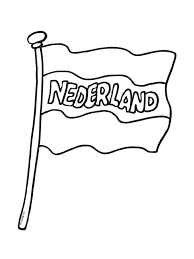 Reclameland drukt uw kleurplaten voor de laagste prijzen. Kleurplaat Nederland Vlag Wk Voetbal Kleurplaten Nl