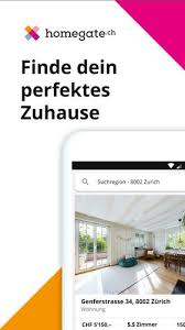 'homegate.ch | immobilien, wohnung, wohnungen oder haus suchen und finden.' Homegate Fur Android Apk Herunterladen