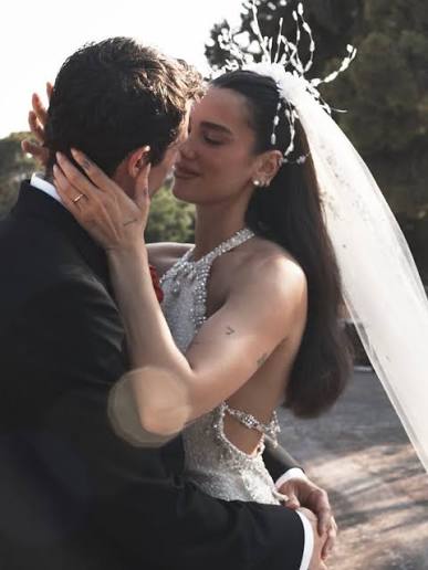 PrettyLittleThing | The start of forever… 💍 Congratulations to @dualipa and Callum Turner on their fairytale wedding 🪽 | Instagram