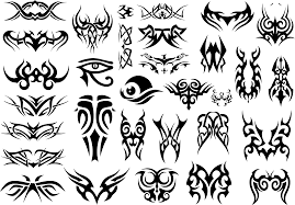 You could choose the same black and white tattoo, or opt for a single color each. Download Image Transparent Stock Tattoos Big Image Png Tribal Tattoos Black And White Full Size Png Image Pngkit