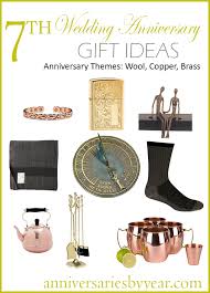 Traditional names exist for some of them: 21st Anniversary Gift Brass Anniversary 7th Wedding Resep Kuini