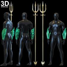 Aqua Man Aquaman 2018 Movie Trident Gauntlet 3d Printable Model Print File Stl Costume Cosplay Prop Do3d Aquaman Movie Prints 3d Printable Models