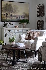 Today Is The First Saturday Of January And That Means It S Time For Another Cozy Living Post Wi Country House Decor Sitting Room Ideas Cozy Rugs In Living Room