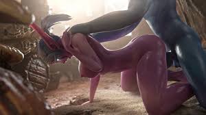 Night Elf And The Troll [Nagoonimation][4K]