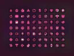 Docs, google icon free download. 120 Pink Neon Ios 14 App Icon Pack Unique Aesthetic For Etsy In 2021 App Icon Iphone App Design Iphone Icon
