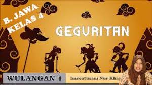 Check spelling or type a new query. Geguritan Bahasa Jawa Kelas 4 Youtube