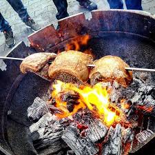 Picanha Wer Will Das Rezept Mit Schnittanleitung Gibt S Naturlich Auf Baconzumsteak De Picanha Churrasco Asado Grille Tafelspitz Schnittchen Grillen