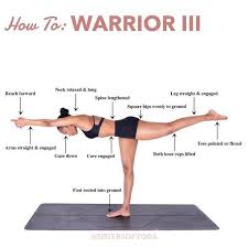 Yoga Poses Sistersofyoga Soytutorial Benefits Of Warrior Ii Yoga Asanas Bikram Yoga Teaching Yoga